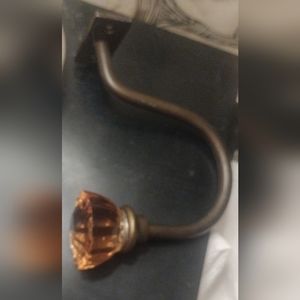 Nwot antique glass door hanger